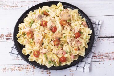 مكرونه بالسلمون - شيف سلمى سليمان